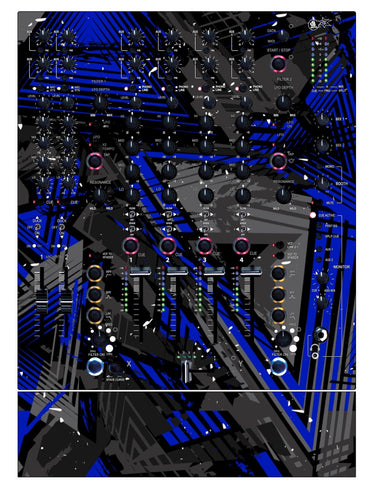 Allen and Heath XONE 92 Skin Ridge Blue